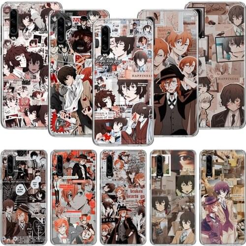 Bungo Stray Dogs Poster Phone Case For Huawei P30 P40 P20 P10 Mate 20 10 30 Lite Pro P Smart Z Plus Printing Cover Coque Shell