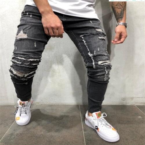 DPDEHAO Skinny Jeans For Men