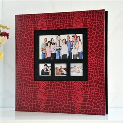 PA42 6 inch PU insert Photo albums 400 photos large family baby grow inset photo album