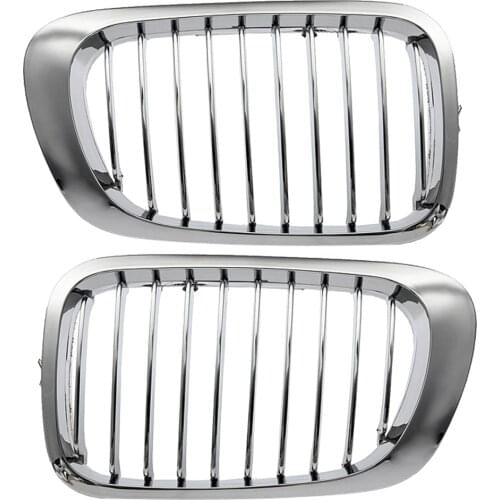 Chromed Grill Grill With Chrome Hood For BMW E46 M3 Series 3