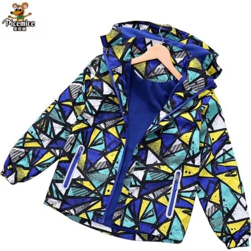 2020 Spring Autumn Winter Boy Girls Coats Children Jackets Double-deck Waterproof Jackets Polar Fleece Sport Kid Jacket