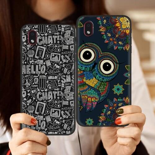 Fashion Design Soft Case Phone Case For Samsung Galaxy A01 Core/SM-A013F/A0131G/M01 Core Frosted Cover