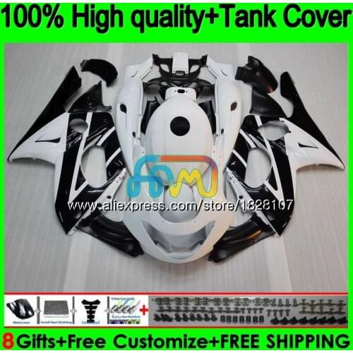 YZF600R For YAMAHA Thundercat 96 97 Black white 98 99 00 01 02 72BS.5 YZF-600R YZF 600R 1996 1997 1998 1999 2000 2001 Fairing