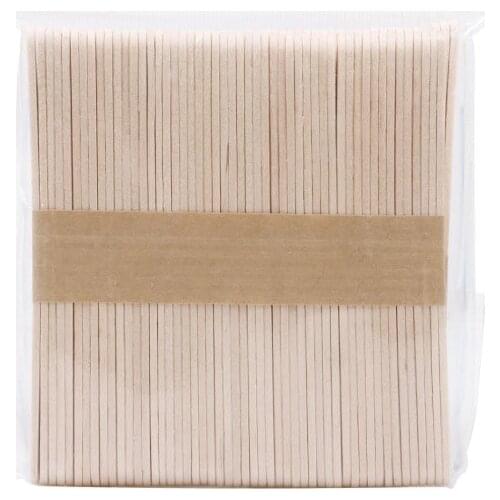 50/100PCS Woman Wooden Body Hair Removal Sticks Wax Waxing Disposable Sticks Beauty Toiletry Kits Wood Tongue Depressor Spatula