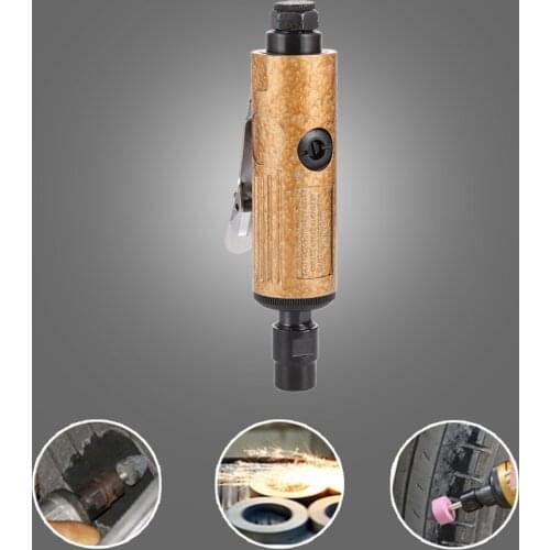 25000rpm 3/6mm 1/4 inch Pneumatic Grinders Polishing Engraving Air Die Grinding MachineCarving Tool Kit with Wrench Chunk