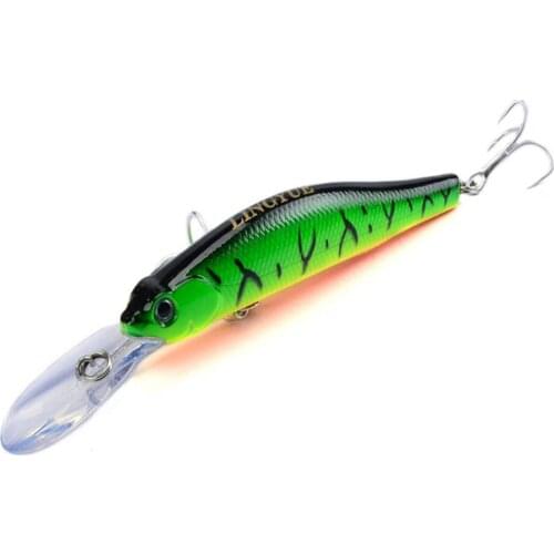 New 1PCS 12cm/13.4g Minnow Fishing Lures Artificial Wobblers Crankbait Fishing Tackle 3D Eyes Plastic Pesca Isca Baits