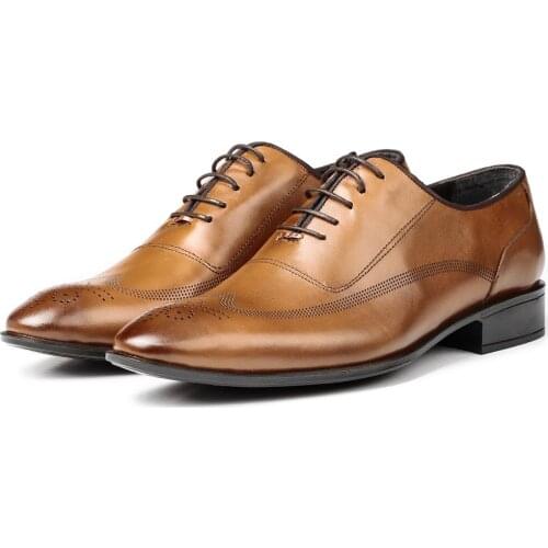 Ducavelli Stylish Genuine Leather Men 'S Classic Shoes