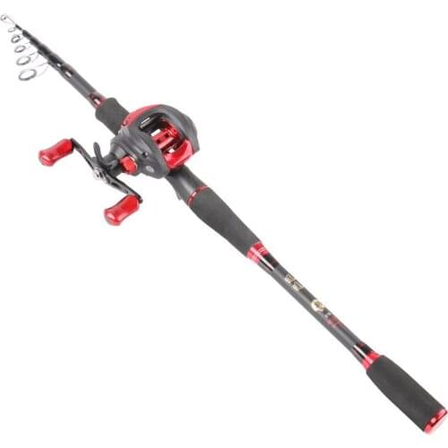 Carbon Telescopic Lure Fishing Rod and Reel Combo Set Spinning Fishing Goods Feeder Fishing Reels Carp Reel Fishing Tackle
