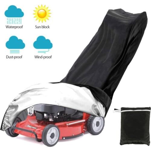 Dwaterproof Rainproof Water Outdoor Garden Sunscreen Tractor Lawn Mower Cover For Lawn Mowers Covering Garden Material