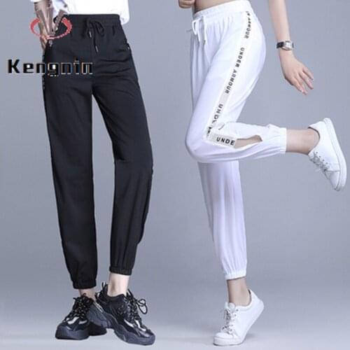 Plus Size 5XL Women Trousers 2021 Summer Loose Hollow Out Ladies Harem Pants Casual Anklet-Lenght Female Lantern Pants KN212