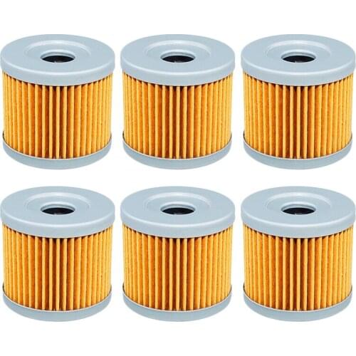 1/3/6 pcs Motorcycle Parts Oil Filter For Kawasaki KFX400 KFX 400 2003-2006 KLX 400SR KLX400SR KLX400R KLX400R 2003