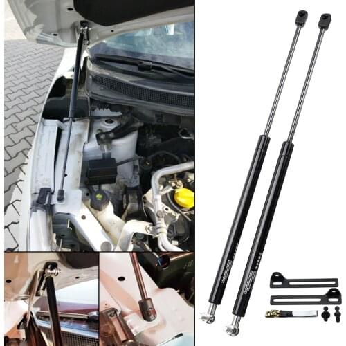 1Pair Car Front Engine Hood Lift Supports Props Rod Arm Gas Springs Shocks For Nissan QASHQAI J11 X-TRAIL T32 2014 - 2018