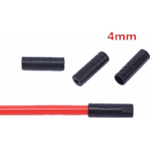 100Pc 4/5mm Bike Bicycle Cable Housing Brake Gear Outer Cable End Caps Tips Crimps