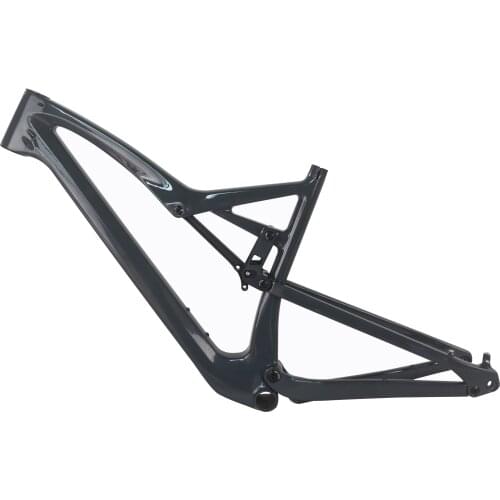 27.5/29er All Mountain Boost BB92 Frame FM10 Custom Gray 148X12mm Fork Travel 150mm Carbon Fiber T800