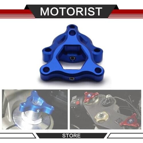 Motorcycle accessories CNC Aluminum 14mm Suspension Fork Preload Adjusters for YAMAHA YZF R1 yzf r1 1998 1999 2000 2001-2010