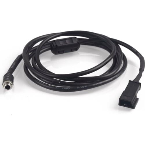 Car 3.5mm 3pin Female Audio Music AUX Cable Input Adapter For BMW BM54 E39 E46 E53 X5