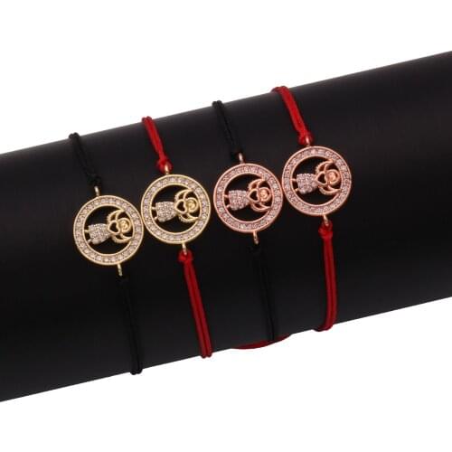 White Cubic Zirconia Angel With Love Heart Round Charm Bracelet Women 2020 New Fashion Christian Belief Faith Jewelry Present