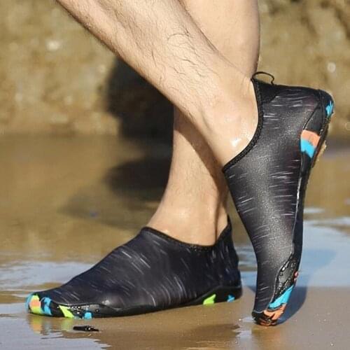Men Women Wading Shoes Casual Couple Outing Wading Shoes Fashion Beach Swimming Shoes Outdoor Quick Dry Upstream Diving Shoes
