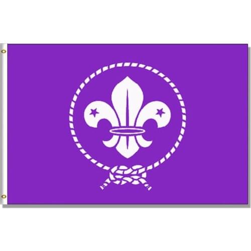 BOY SCOUT Flag 3x5FT banner 100D 150X90CM Polyester brass grommets custom flag