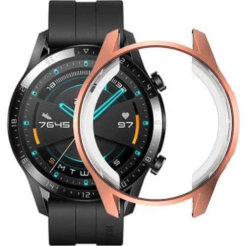 TPU Case for HONOR MagicWatch 2 46mm Full Screen Protection Case For Huawei watch GT 2 46mm GT2 42mm Protector Cover Accessories