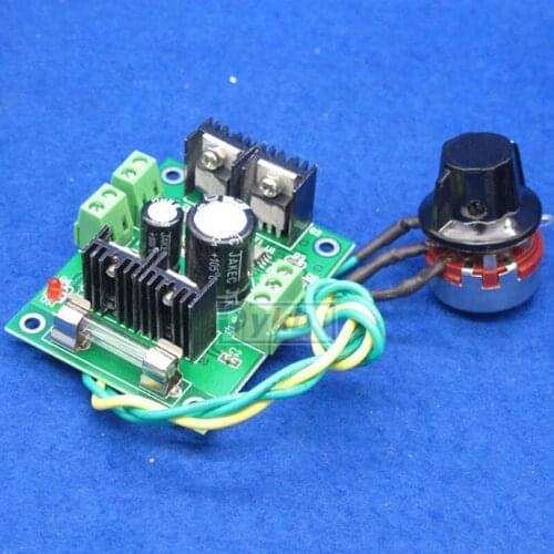 Dc 12V 24v 36V 20A 480W PWM DC Motor Speed Control Regulator Controller DC motor drive board