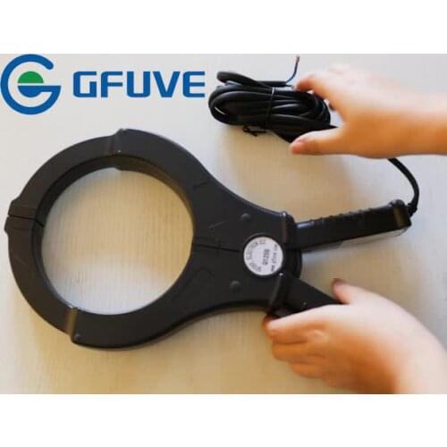 Electrical 3000A AC Current Probe Clamp On Measuring Instrument Black 125mm diameter 20K Hz