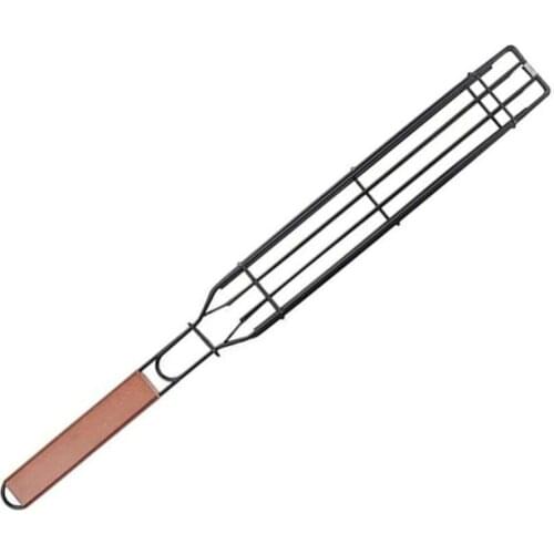 BBQ Tools Fish Grill Basket Vegetables Barbecue Food Holder Non-stick Barbecue Tray Portable Wild BBQ Net Kitchen Gadgets