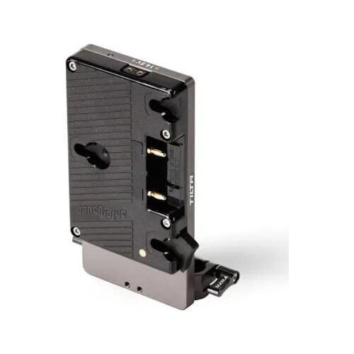 Tiltaing Gold Mount Battery Plate V2 for BMPCC 4K 6K camera through the DC and P-tap ports Tilta Gray accessories