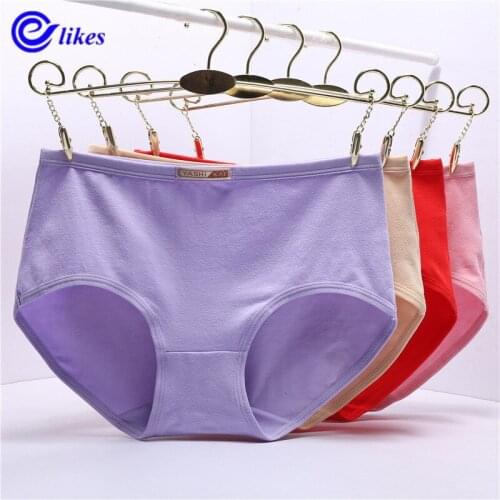 Panties Women Underwear Big Size Panties XL 2XL cotton Panties Large Underwear Briefs Ladies Woman Underwear Big Size Briefs