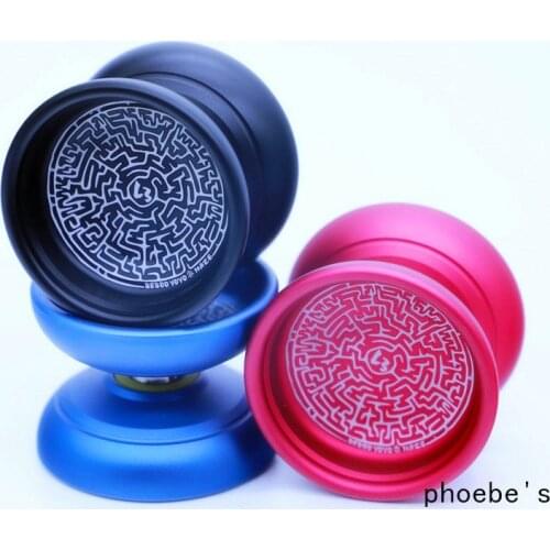New Arrival BEBOO Professional Yoyo L3 Maze Alloy Metal Yo-yo Set With Yoyo Bag + Glove + 3 Strings Classic Toys Christmas Gift