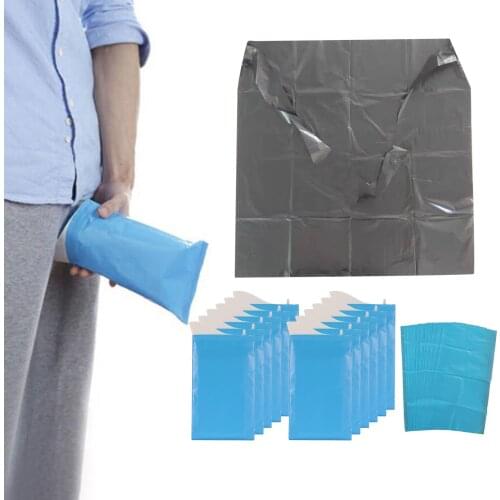 12Pcs Disposable Urine Bags Portable Women Men Camping Pee Bags Travel Urinal Toilet for Kids Children Patient Outdoor Car