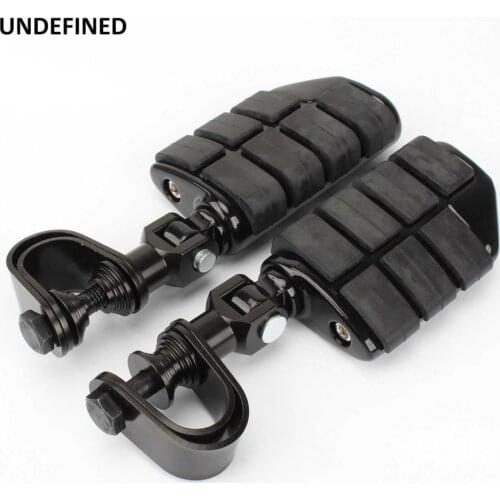 Motorcycle Highway Pegs 32mm Footpegs With Clamps For Harley Touring Road King Street Glide Softail Dyna Bobber Universal