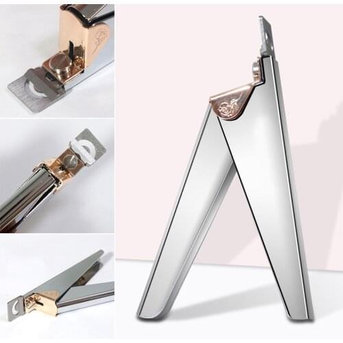 Professional U Shaped Nail Scissors Stainless Steel Convenient Fast Safe Durable Nail Tools for Nail Salons TN