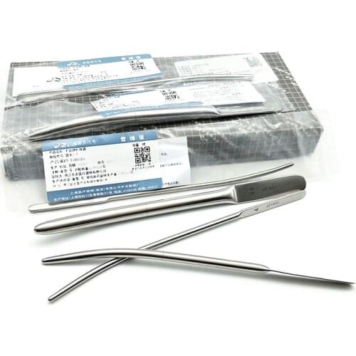 Stainless steel medical ultra-smooth double-head cervical dilator