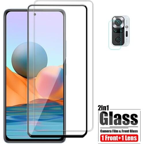Tempered Glass For Xiaomi Redmi Note 10 Pro Max 10S 10Pro Camera Len Screen Protector On Xioami Redmy Note10 Protective Film 9H
