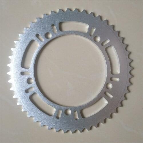 130 BCD 44T 46T 48T Fixed Gear Sprocket Single Speed Bicycle Crown Plate Bike Chainrings Chain Wheel Tooth Hollow Track Crankset