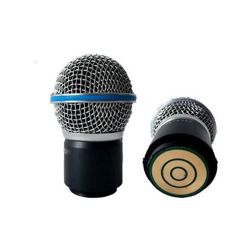 2PCS New Replacement Ball Head Mesh Microphone Grille with capsule for Shure SM58 SM58S SM58LC BETA58 BETA58A BETA PGX24 SLX24