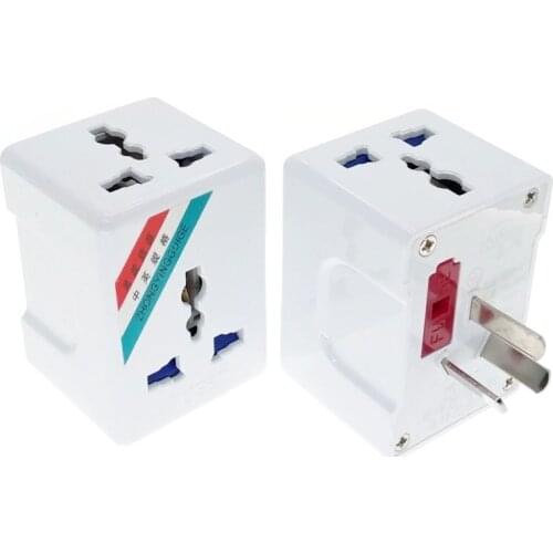 Australia/New Zealand/China 3 Way Power Outlet AC Power Adapter 13A Fused Masterplug