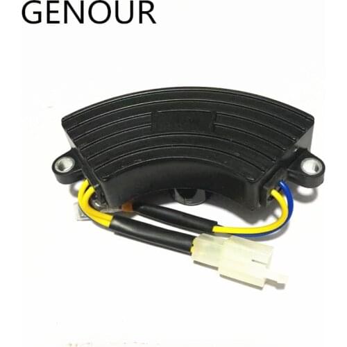 AVR Automatic Voltage Regulator 2kw 2.5kw 2.8kw Fits for Single Phase Chinese Gasoline Generator Gx160 Gx200 HALFMOON TYPE