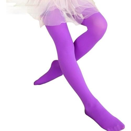 Tights for Girls Candy Solid Color Kids Baby Stockings Cute Velvet Pantyhose Tights Girls Dance Children Trousers Tights