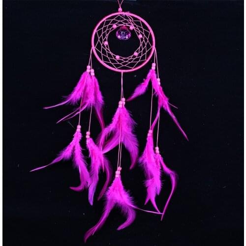 Wind Chimes Dream Catcher Charm Wedding Decorations Great Gifts High Quality Retro Style Bedroom Home Decor Hand Made Feathers