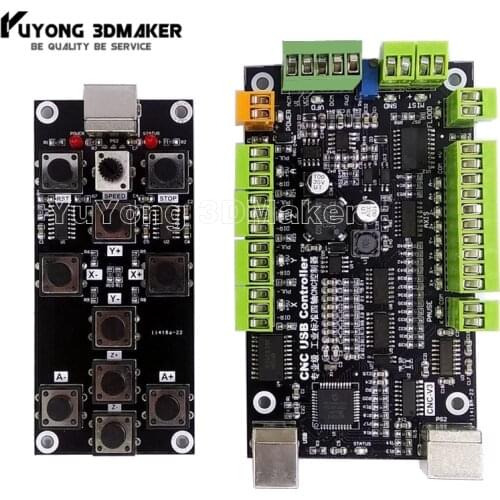 Professional grade industry standard design USB CNC Controller + HandleWheel