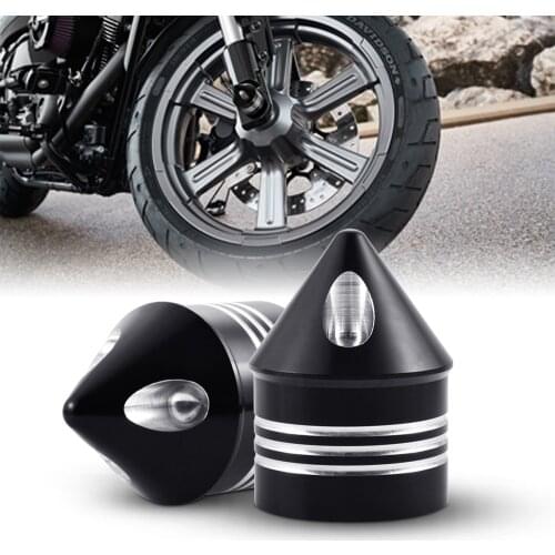 Motorcycle Front Axle Cover Cap Nut Bolt Kit for Harley Dyna Softail Sportster Touring Road King FXD FXST FLHT 883 1200 XL