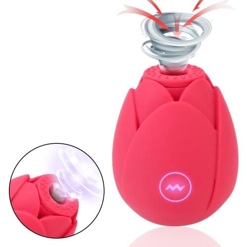 Lotus Flower Nipple Massage Vaginal Sucking Vibrator Clitoral Stimulate Adult Masturbator Sex Toys For Women