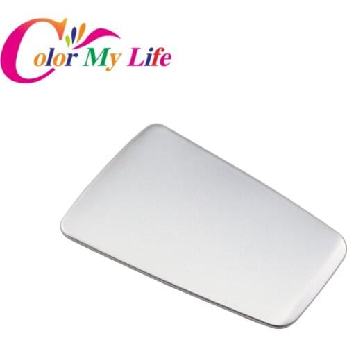 Color My Life Car Sticker Chrome Glove Box Handle Cover Glove Box Sticker For Hyundai New Tucson 2015 2016 2017 LHD Accessories