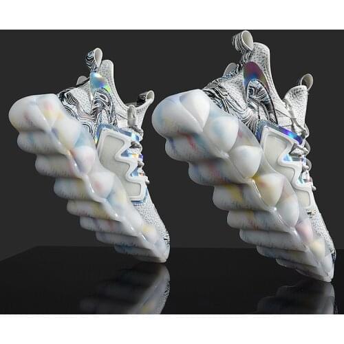 Chunky Mens Sneakers Breathable Casual Shoes High Quality Outdoor Wear-resistant off white Shoes Zapatillas Hombre Scarp Uomo