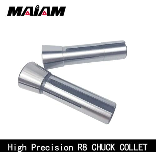 R8 chuck Milling machine R8 nozzle R8 collet R8 milling cutter chuck R8 spring chuck 7/16 inch fine thread 4mm 6mm 7mm 10mm 12mm