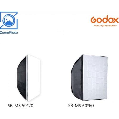 Godox Softbox SB-MS-B5070 Small Photography Studio Softbox Universal Mount 50x70CM/19.7x27.6"