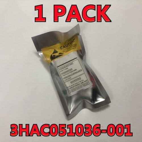 1 PACK Original For SAFT 3HAC051036-001 3.6V For ABB IRB120 Robot SMB PLC battery