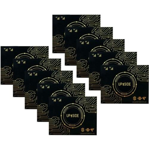 10Pcs Mobile Phone Signal Enhancement Sticker Mobile Phone Antenna Signal Amplifier Antenna Booster Sticker